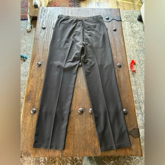 Haggar Men's Elegant Black Dress Pants - Picture 3 of 3